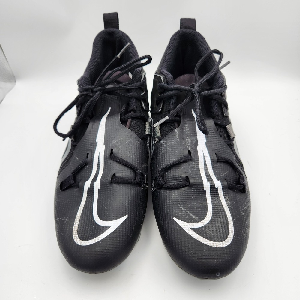 Nike‎ Alpha Menace Pro 3 CT6649-010 Mens 11 Sneakers Black Gray Football Cleats